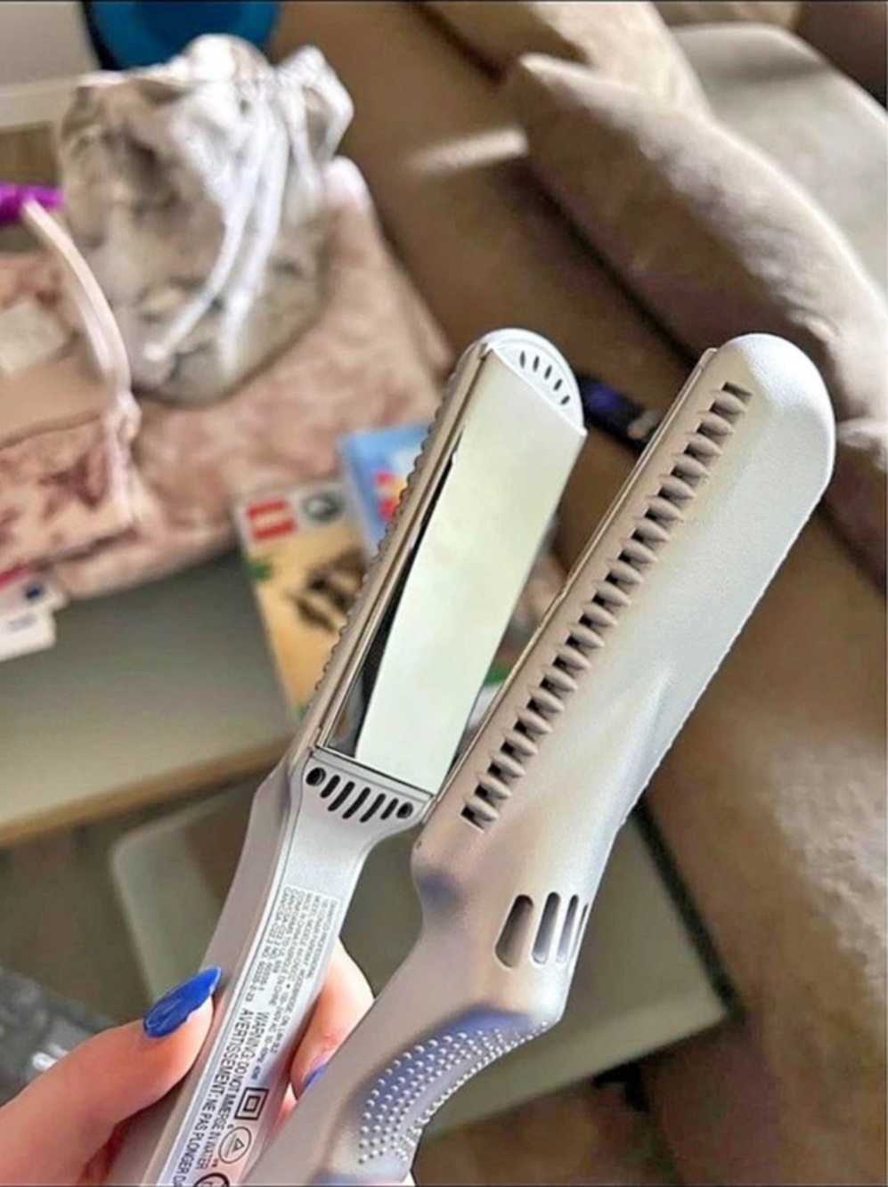 Avanti Ultra Nano Croc Flat Iron Hair Straightener 1.375"